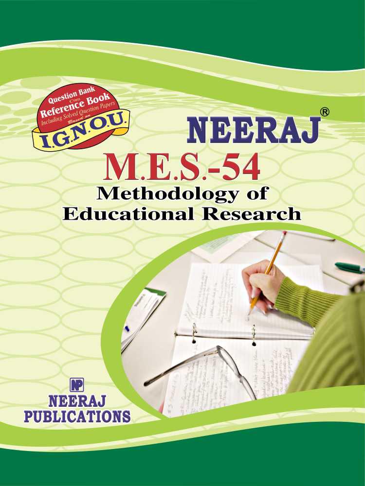 Methodology of Educational Research